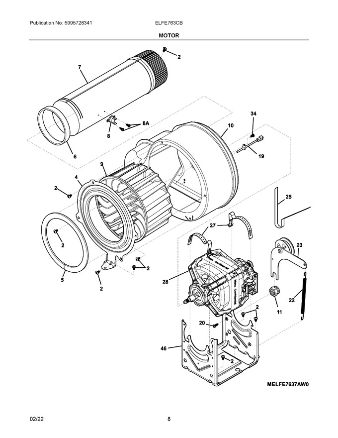 Diagram for ELFE763CBT0