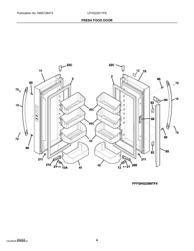 Diagram for LFHG2251TF8