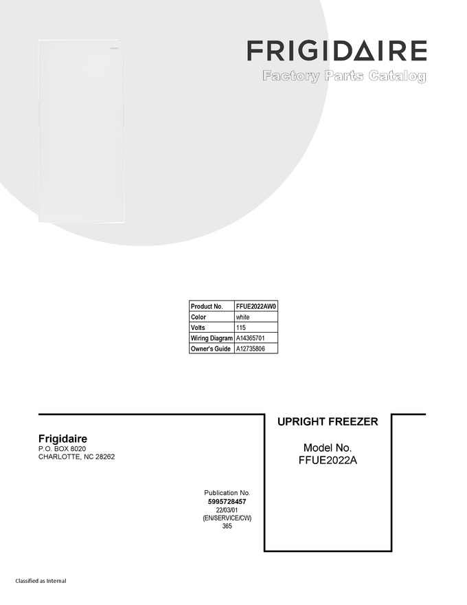 Diagram for FFUE2022AW0