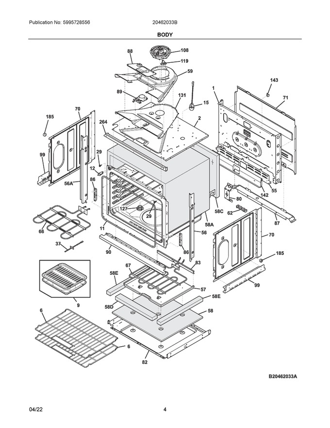 Diagram for 20462033B