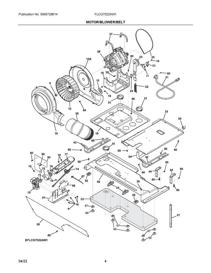 Diagram for FLCG7522AW1