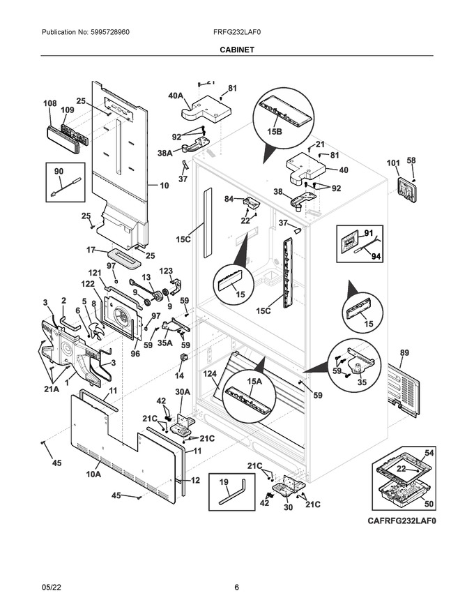 Diagram for FRFG232LAF0