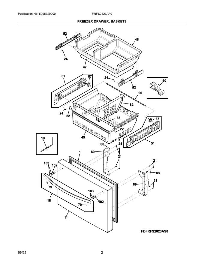 Diagram for FRFS282LAF0