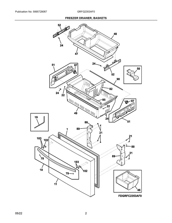 Diagram for GRFG2353AF0