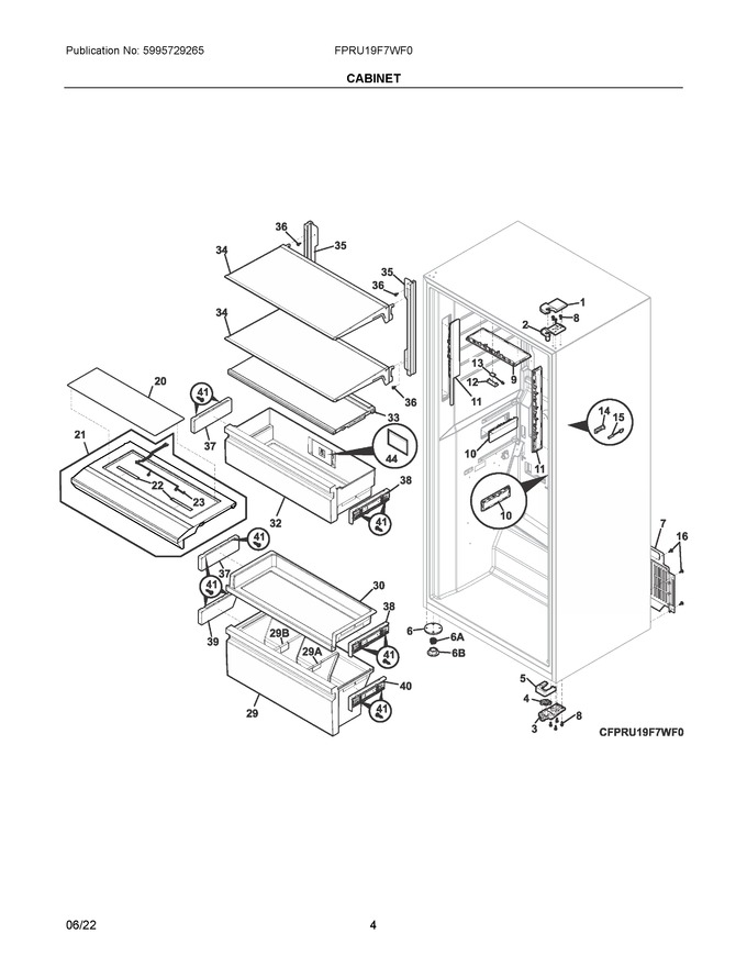 Diagram for FPRU19F7WF0