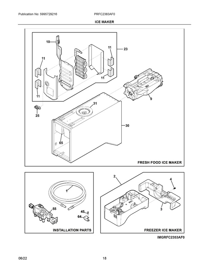 Diagram for PRFC2383AF0