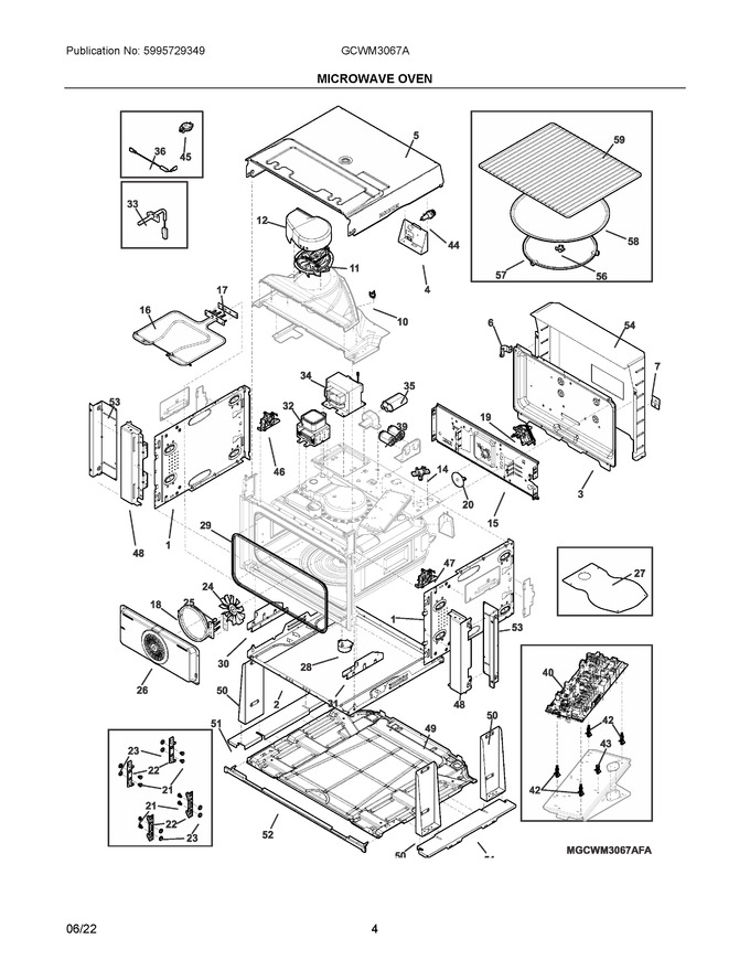 Diagram for GCWM3067ADA