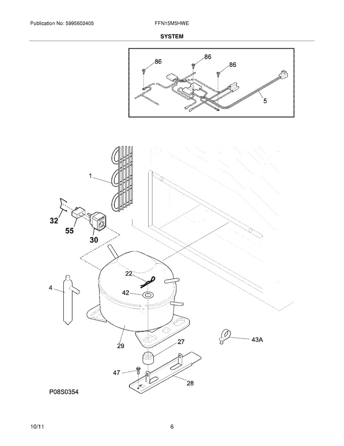 Diagram for FFN15M5HWE