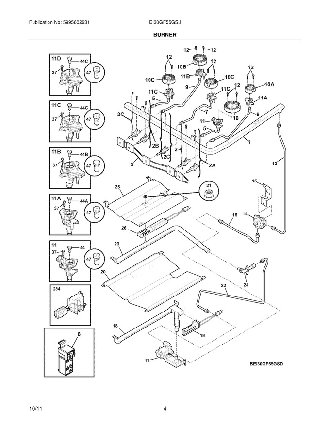 Diagram for EI30GF55GSJ