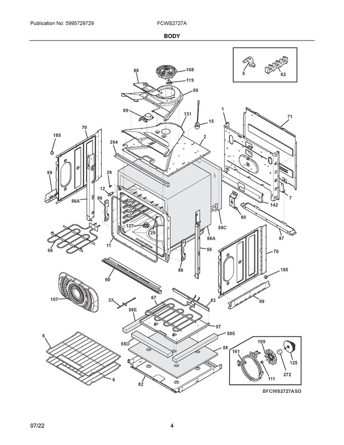 Diagram for FCWS2727AWD