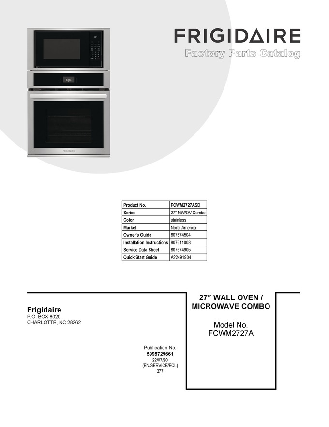 Diagram for FCWM2727ASD
