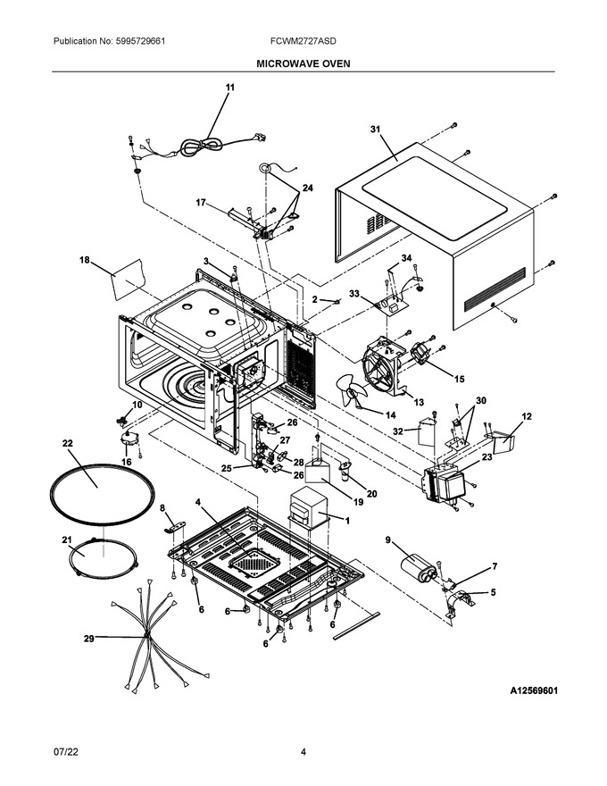 Diagram for FCWM2727ASD