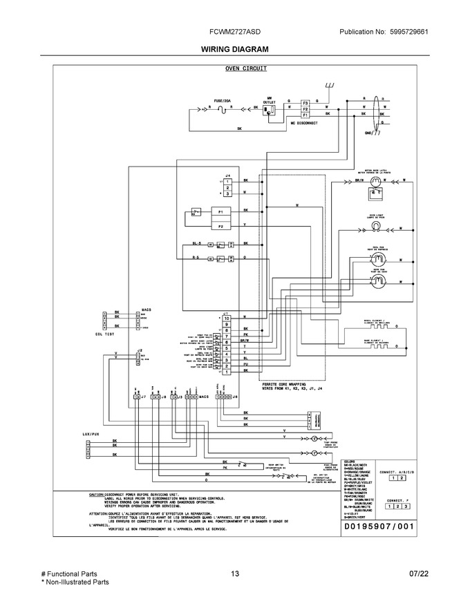 Diagram for FCWM2727ASD