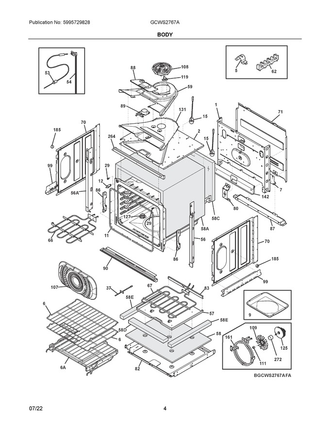 Diagram for GCWS2767AFA