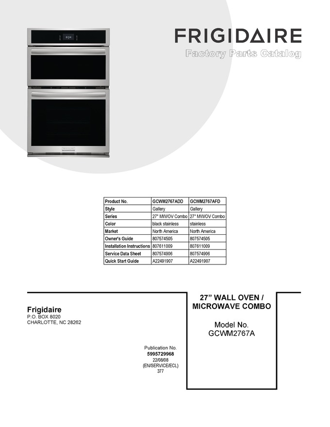 Diagram for GCWM2767ADD