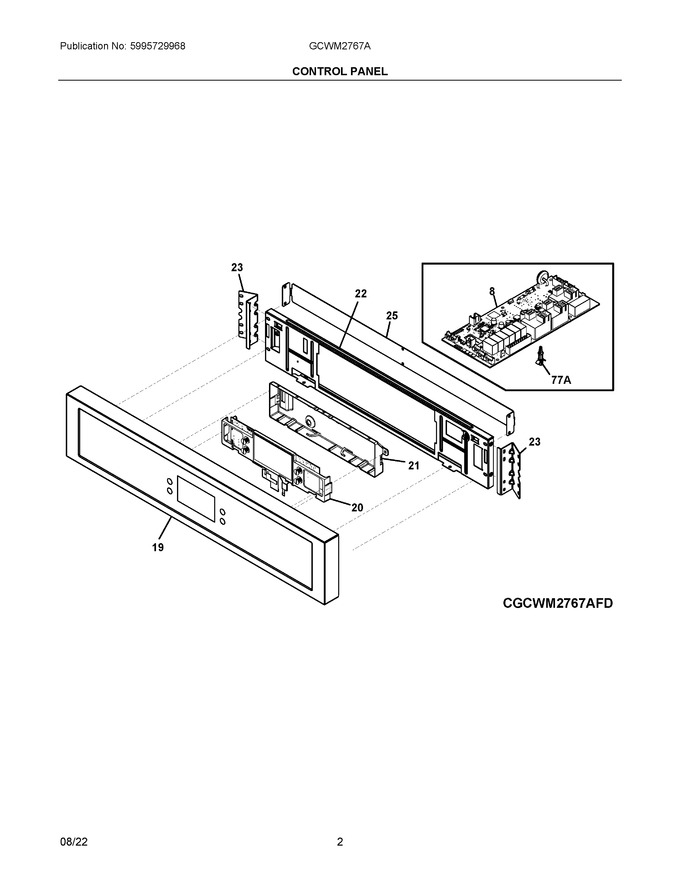 Diagram for GCWM2767ADD