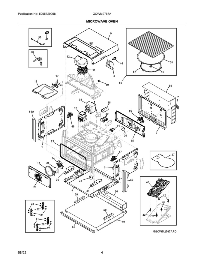 Diagram for GCWM2767AFD