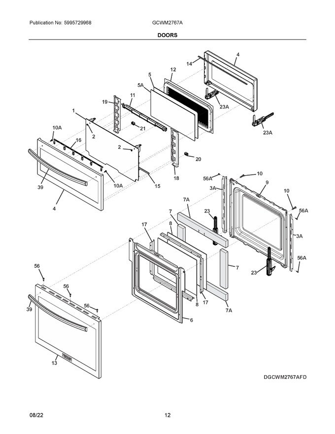Diagram for GCWM2767ADD