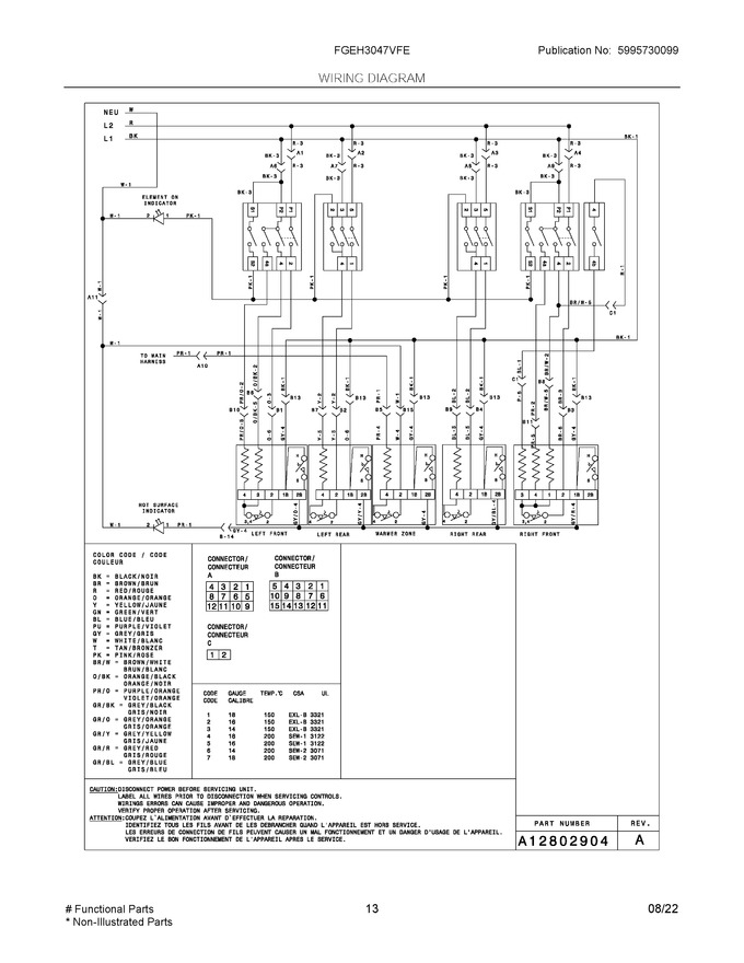 Diagram for FGEH3047VFE