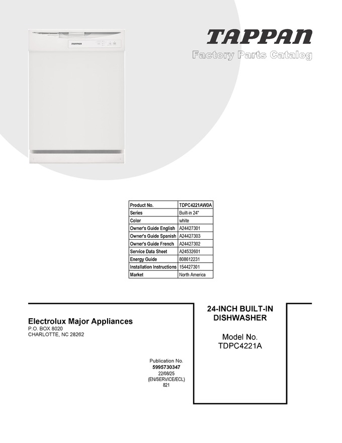 Diagram for TDPC4221AW0A