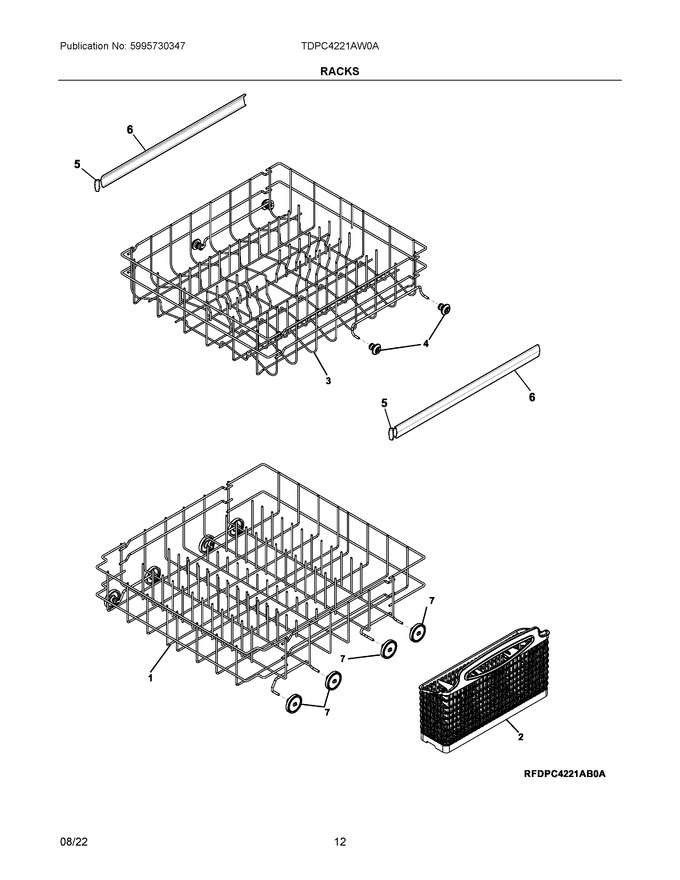 Diagram for TDPC4221AW0A