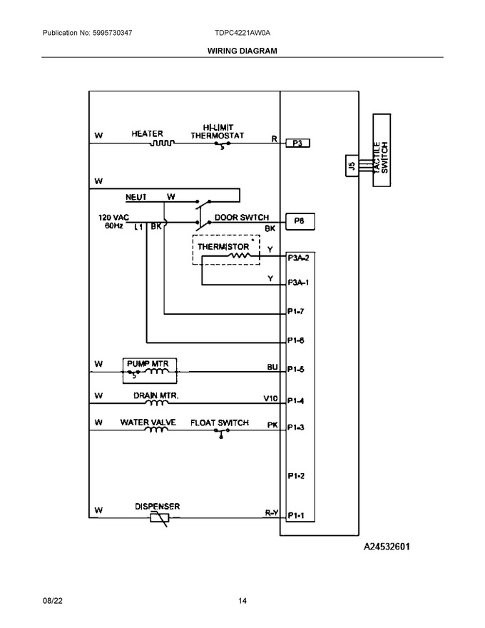 Diagram for TDPC4221AW0A