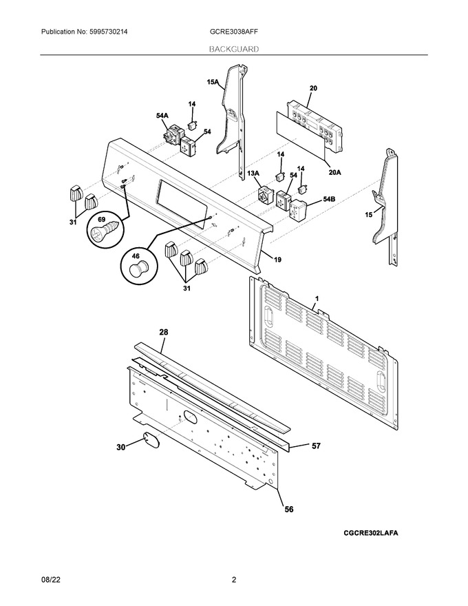 Diagram for GCRE3038AFF