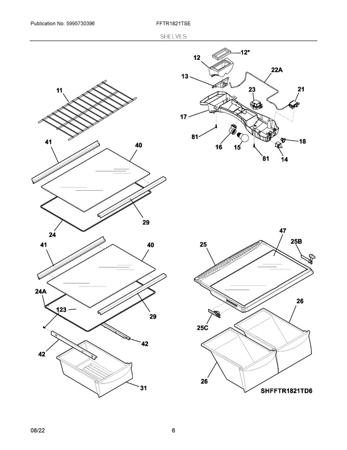 Diagram for FFTR1821TSE