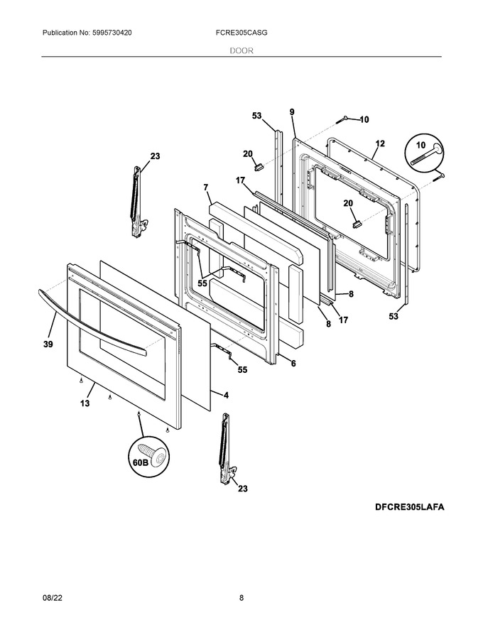 Diagram for FCRE305CASG