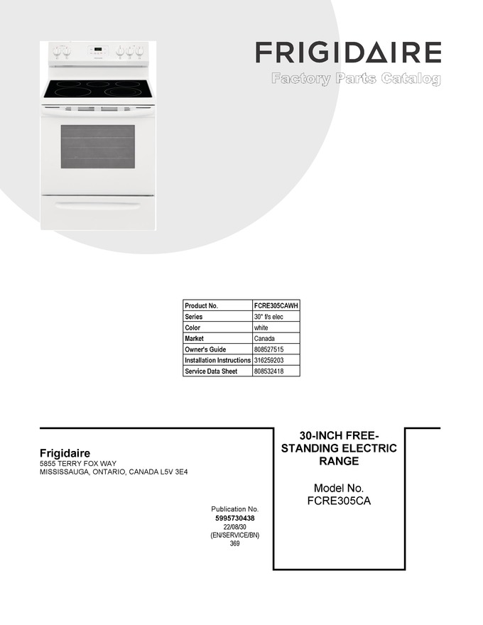 Diagram for FCRE305CAWH