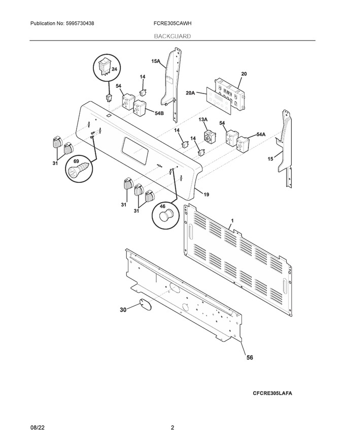 Diagram for FCRE305CAWH