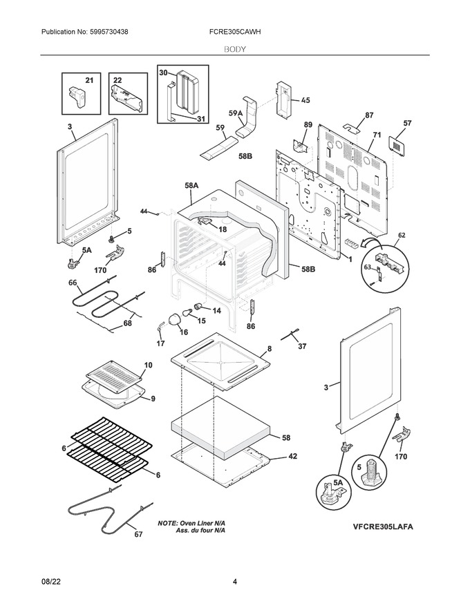 Diagram for FCRE305CAWH
