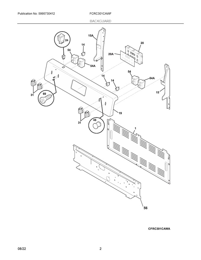 Diagram for FCRC301CAWF