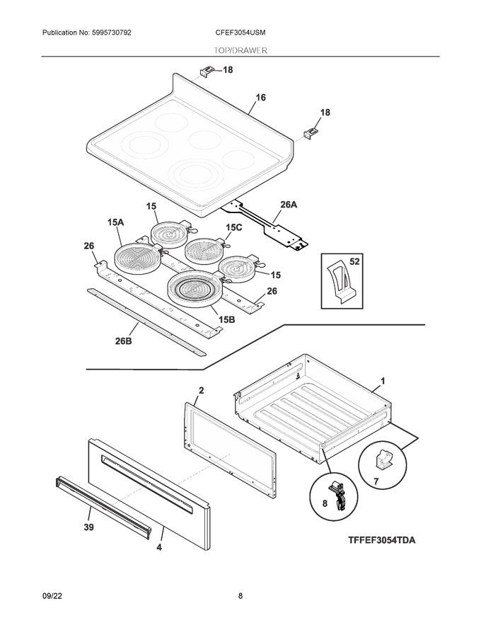 Diagram for CFEF3054USM