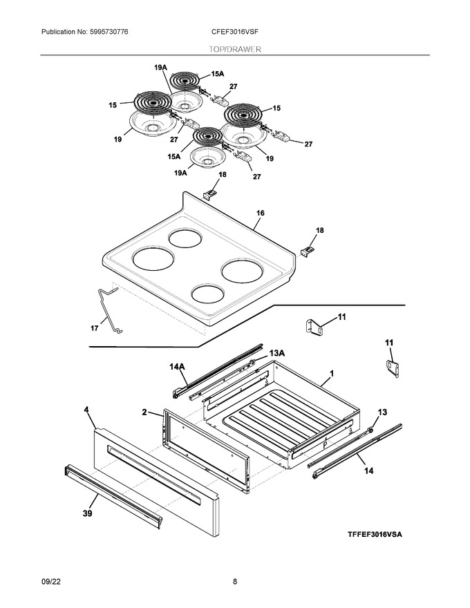 Diagram for CFEF3016VSF