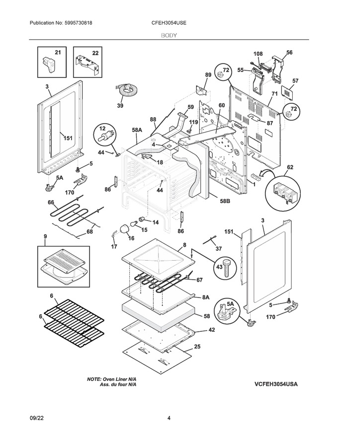 Diagram for CFEH3054USE