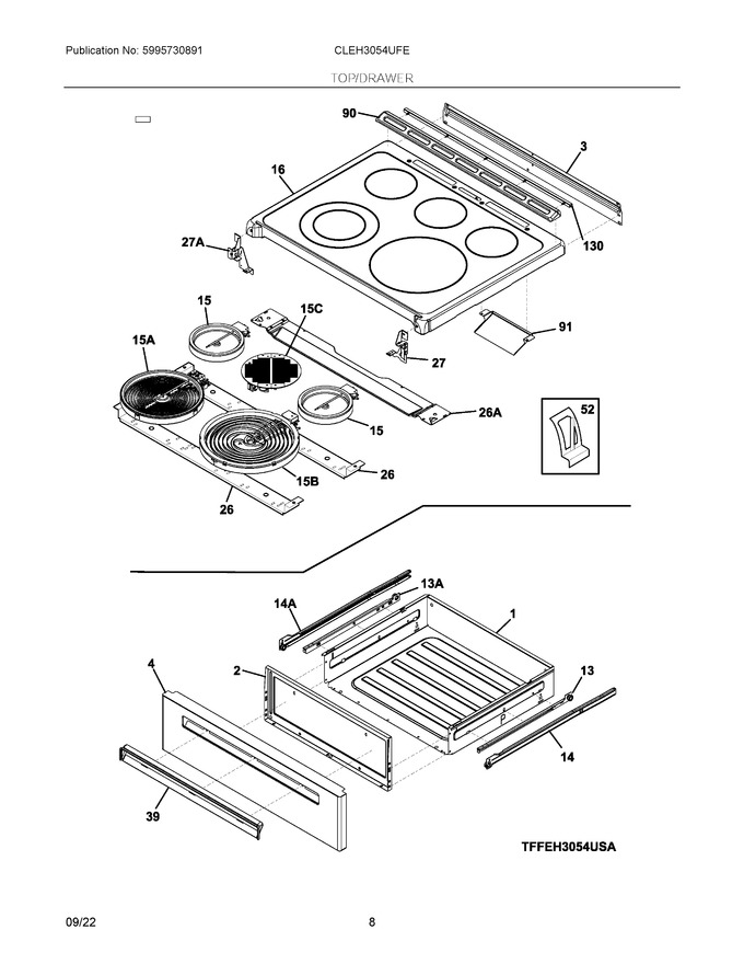 Diagram for CLEH3054UFE