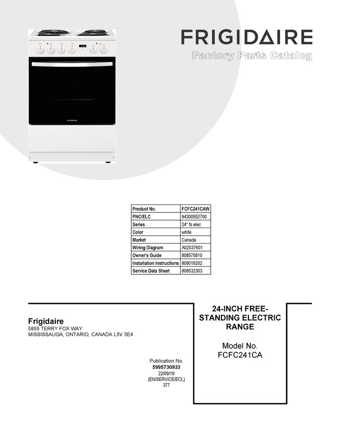 Diagram for FCFC241CAW