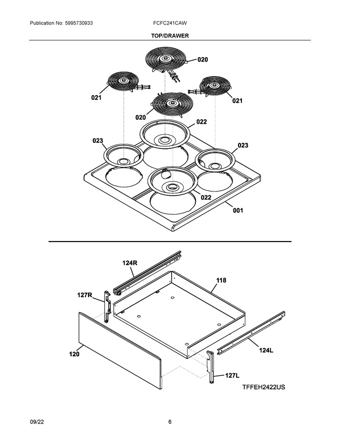 Diagram for FCFC241CAW