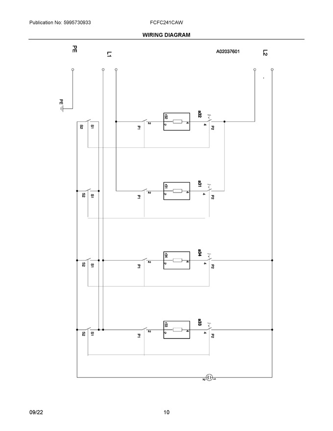 Diagram for FCFC241CAW