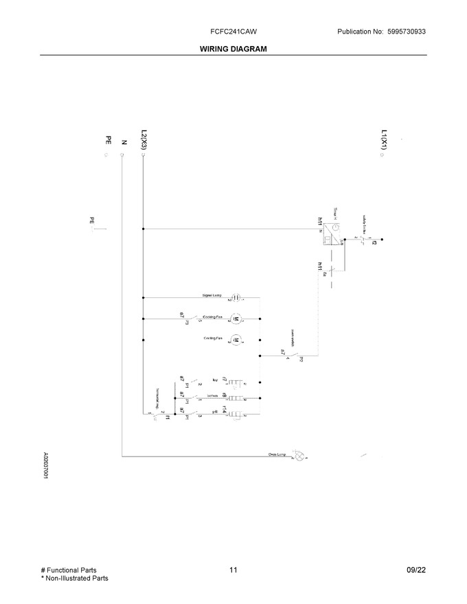 Diagram for FCFC241CAW