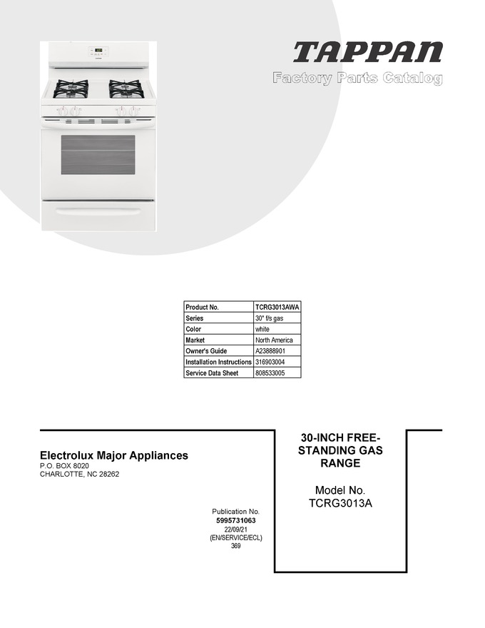 Diagram for TCRG3013AWA
