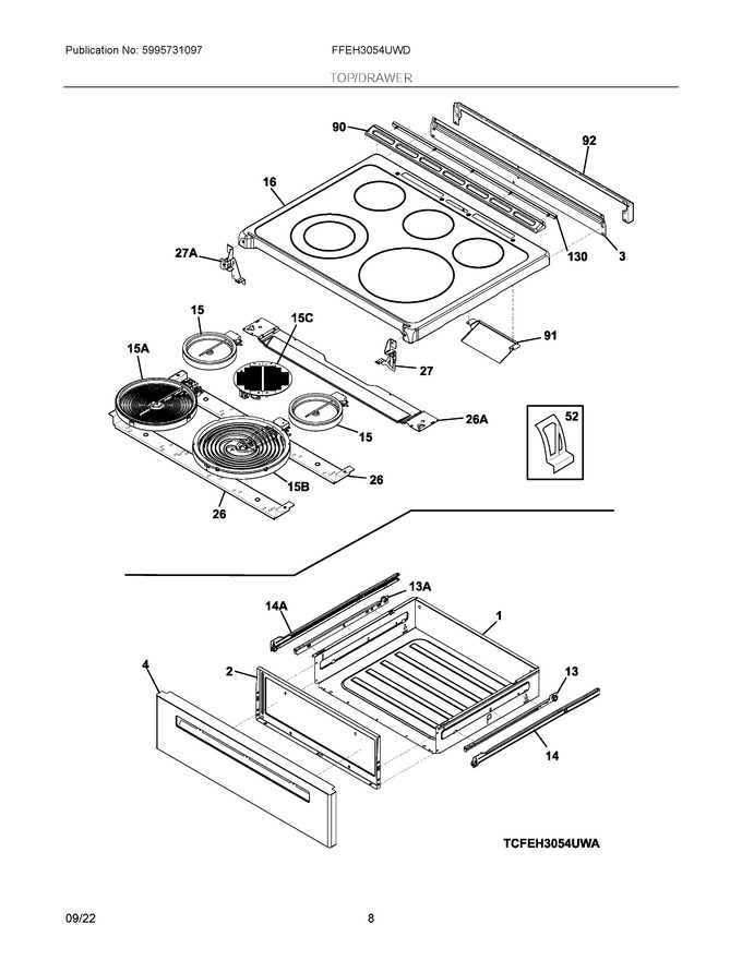 Diagram for FFEH3054UWD
