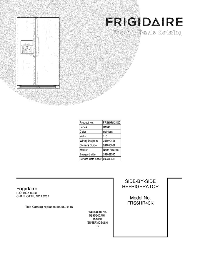 Diagram for FRS6HR43KS0