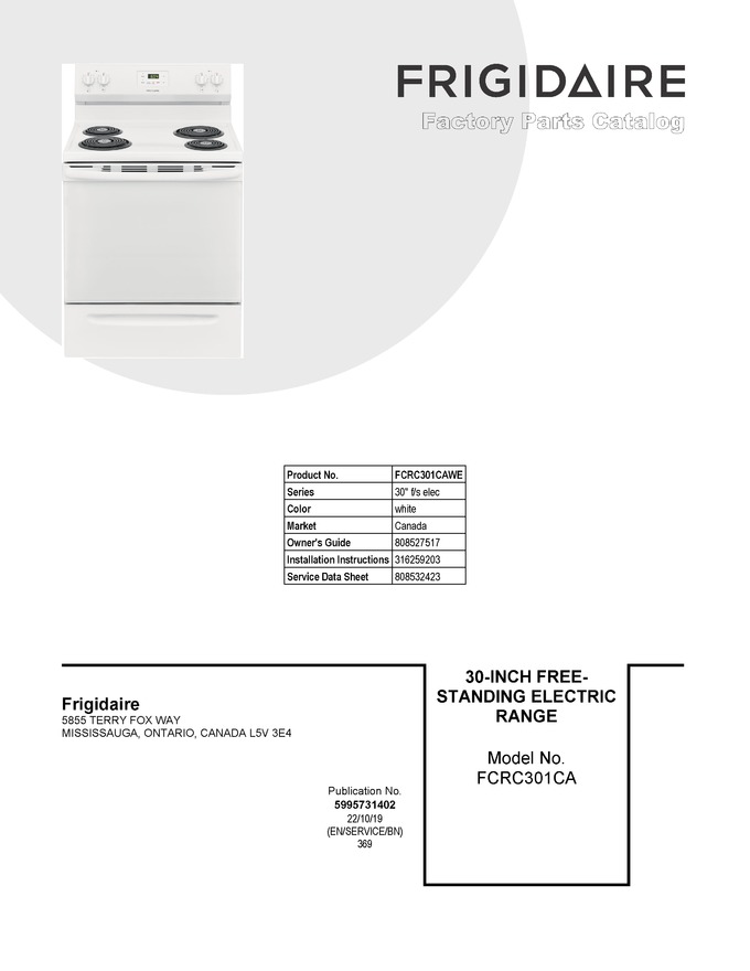 Diagram for FCRC301CAWE