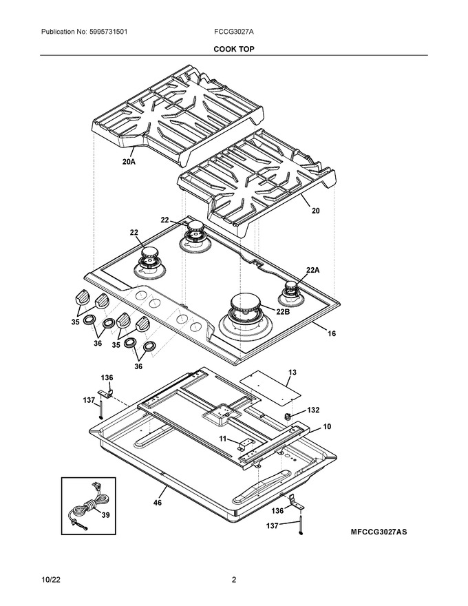 Diagram for FCCG3027AB