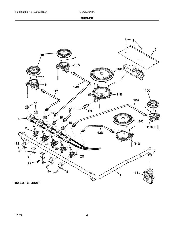 Diagram for GCCG3648AB
