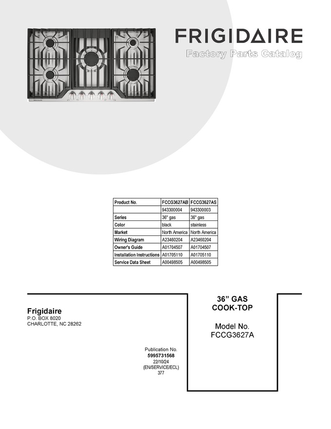 Diagram for FCCG3627AS