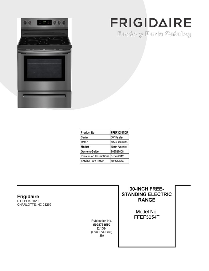 Diagram for FFEF3054TDR