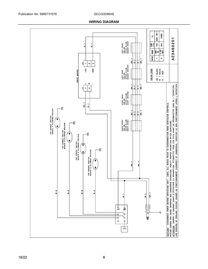 Diagram for GCCG3046AS